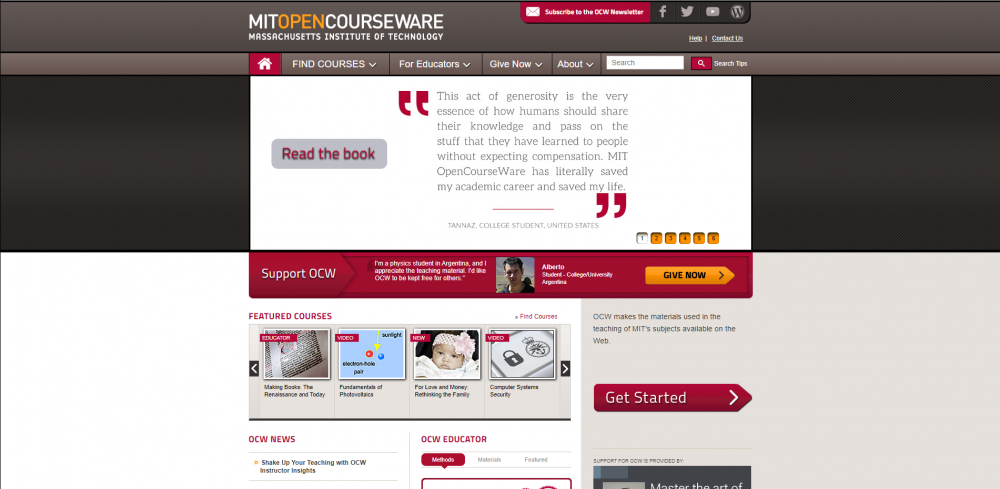 MIT OpenCourseWare