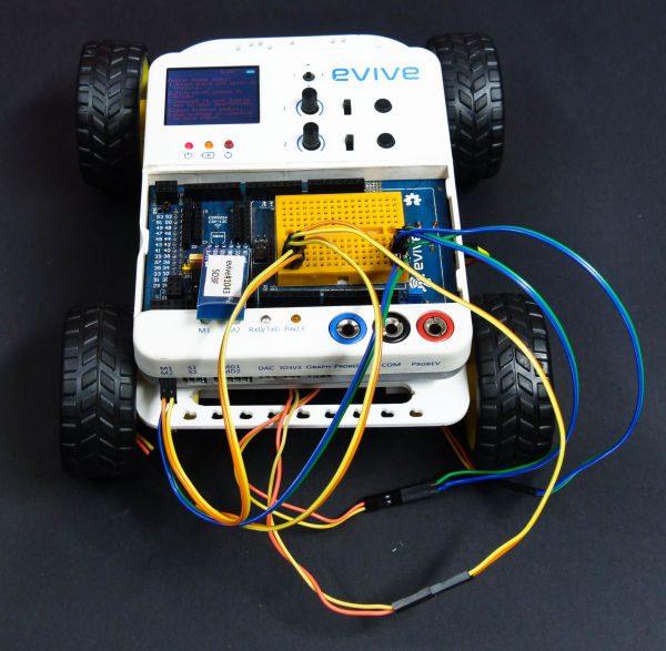 Four Wheel drive robot