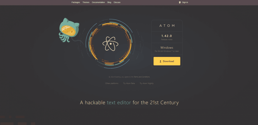 Atom Code Editor