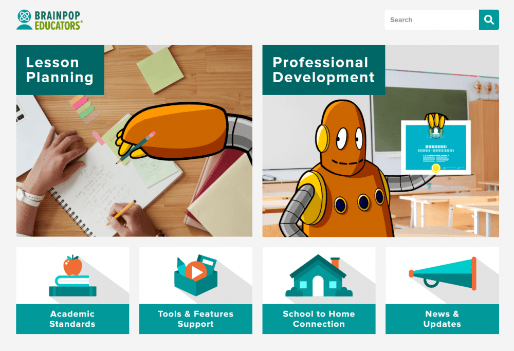 Online Teaching Resources - BrainPop