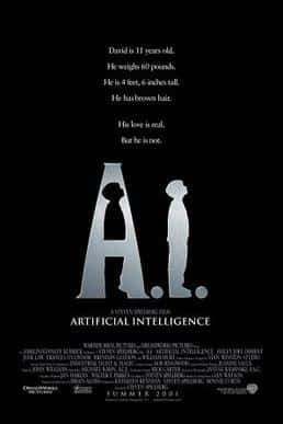 AI Artificial Intelligence 2001 movie poster