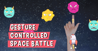 gesture controlled space battle thumbnail