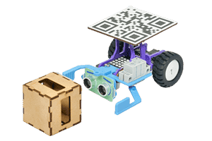 QR Code Localization Robot