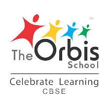 Logo of The Orbis School with its tagline Celebrate Learning