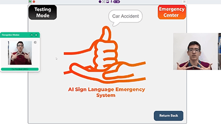 AI Sign Language Interpreter and Emergency System
